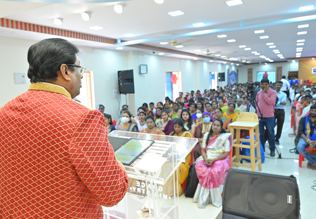 Bro Andrew Richard, Family along with the well-wishers of Grace Ministry inaugurated the Mega Prayer Centre / Church of Grace Ministry at Budigere in Bangalore, Karnataka with grandeur on Sunday, Jan 15th, 2023. Bro Andrew Richard, Family along with the well-wishers of Grace Ministry inaugurated the Mega Prayer Centre / Church of Grace Ministry at Budigere in Bangalore, Karnataka with grandeur on Sunday, Jan 15th, 2023.